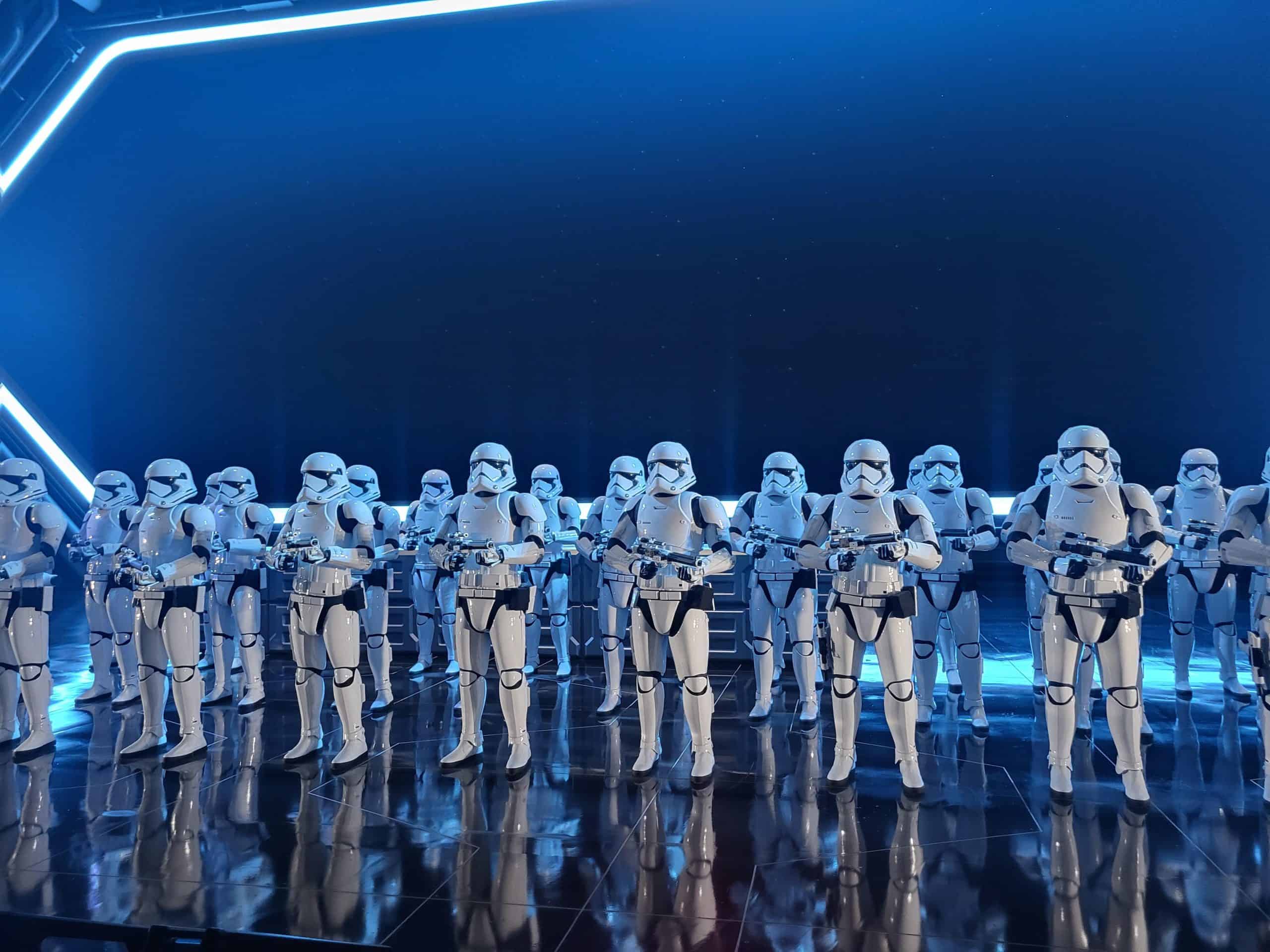 Rise of the Resistance Stormtrooper scene