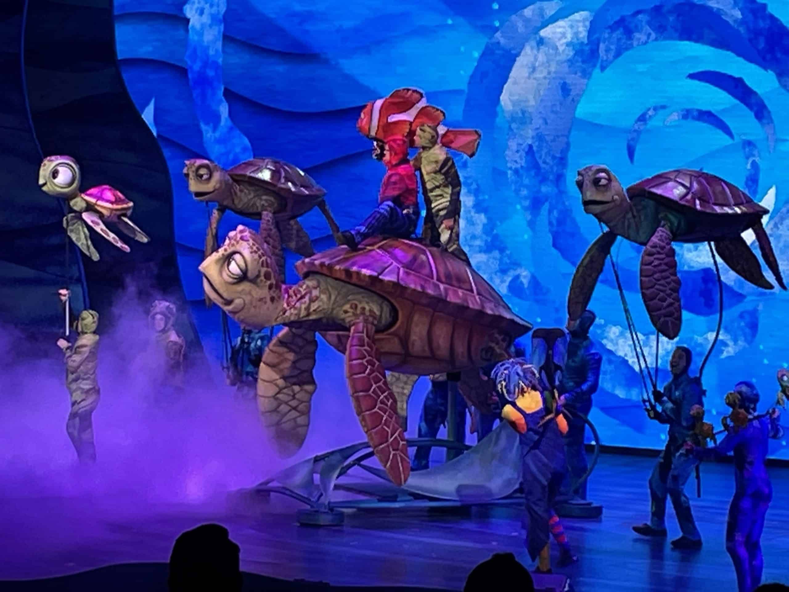 Finding Nemo show at Animal Kingdom