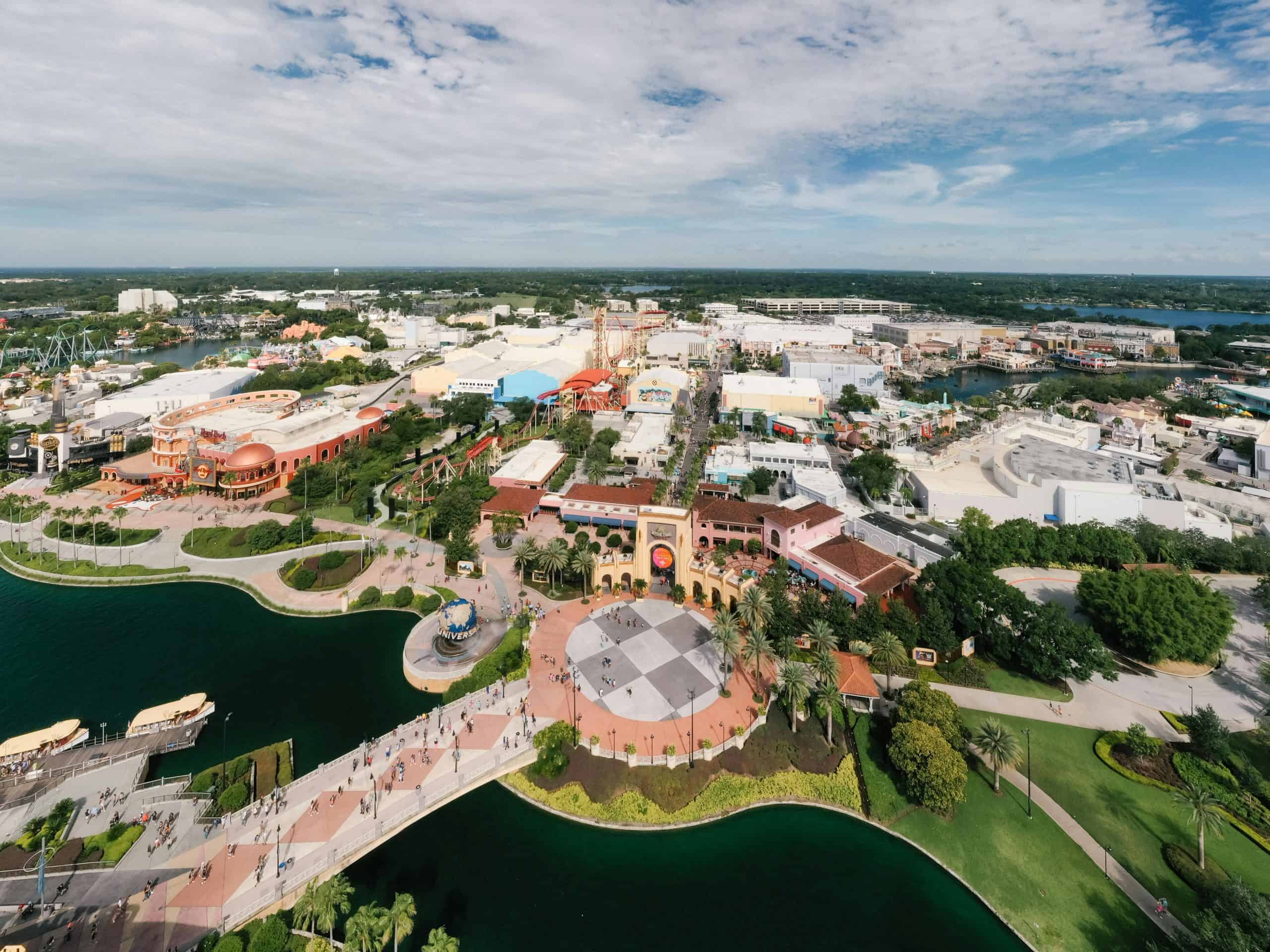 Universal Studios and Islands of Adventure Park Hopping Guide aerial view