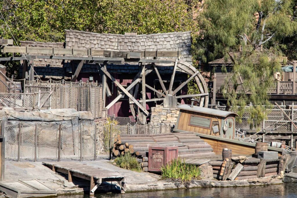 Tom Sawyer Island in Disneyland