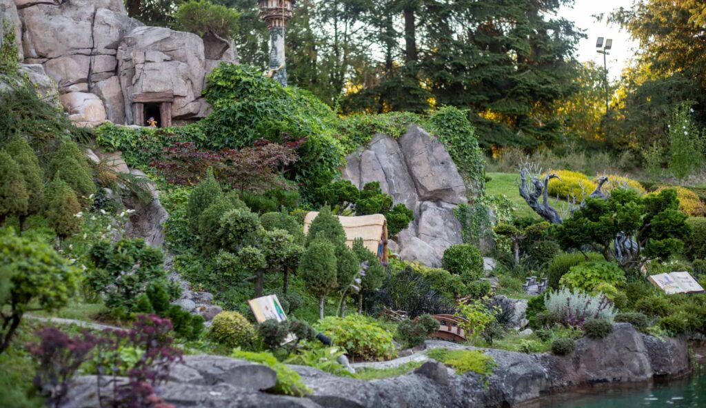 Scene from Storybook Canal Boats at Disneyland