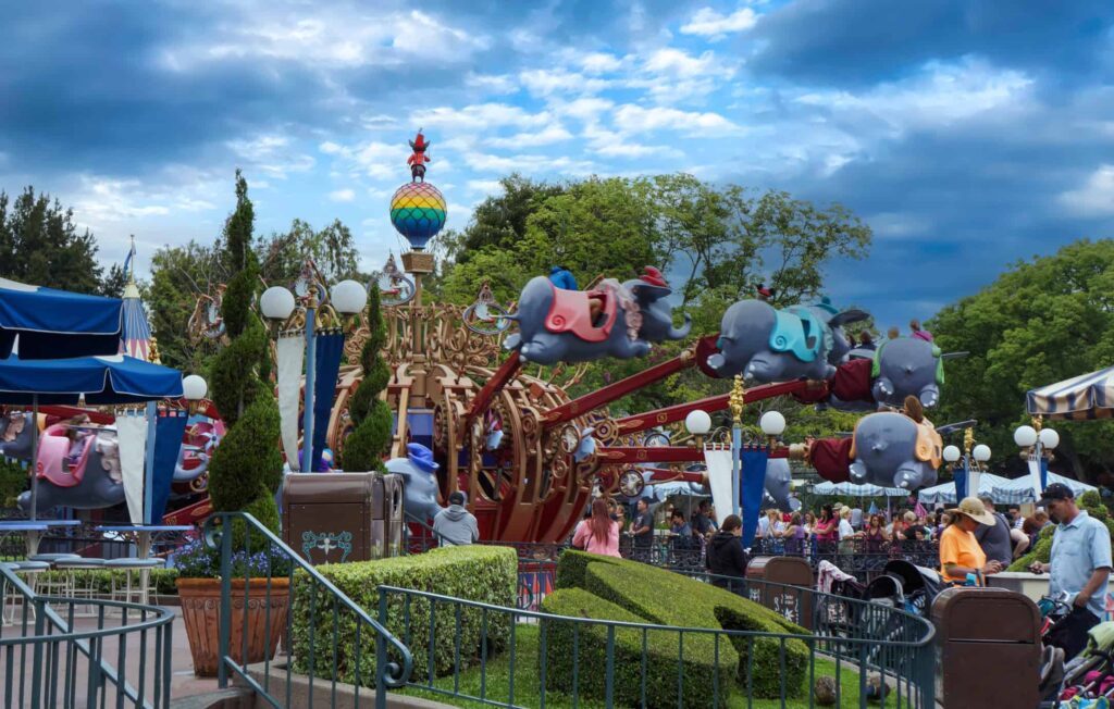 Dumbo ride at Fantasyland
