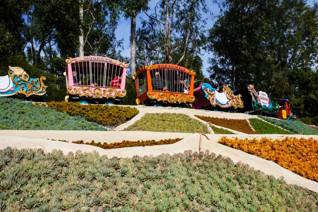 Casey Jr. Circus Train at Disneyland