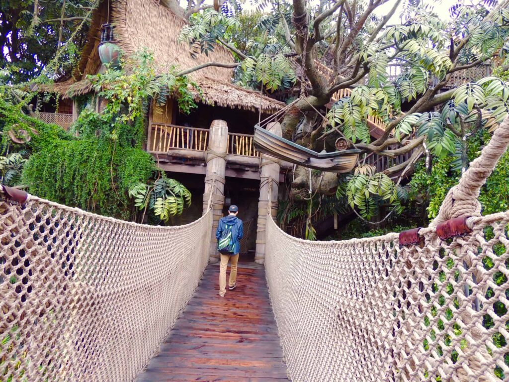 Adventureland Treehouse at Disneyland