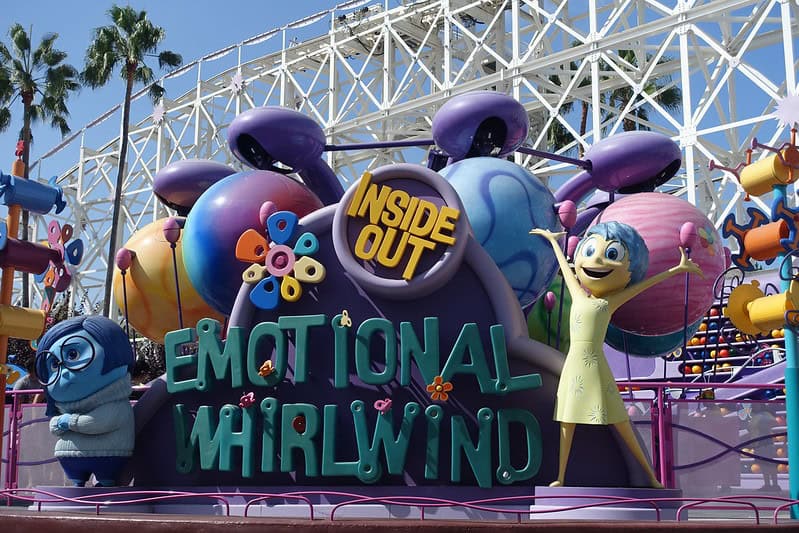 Emotional Whirlwind ride at California Adventure