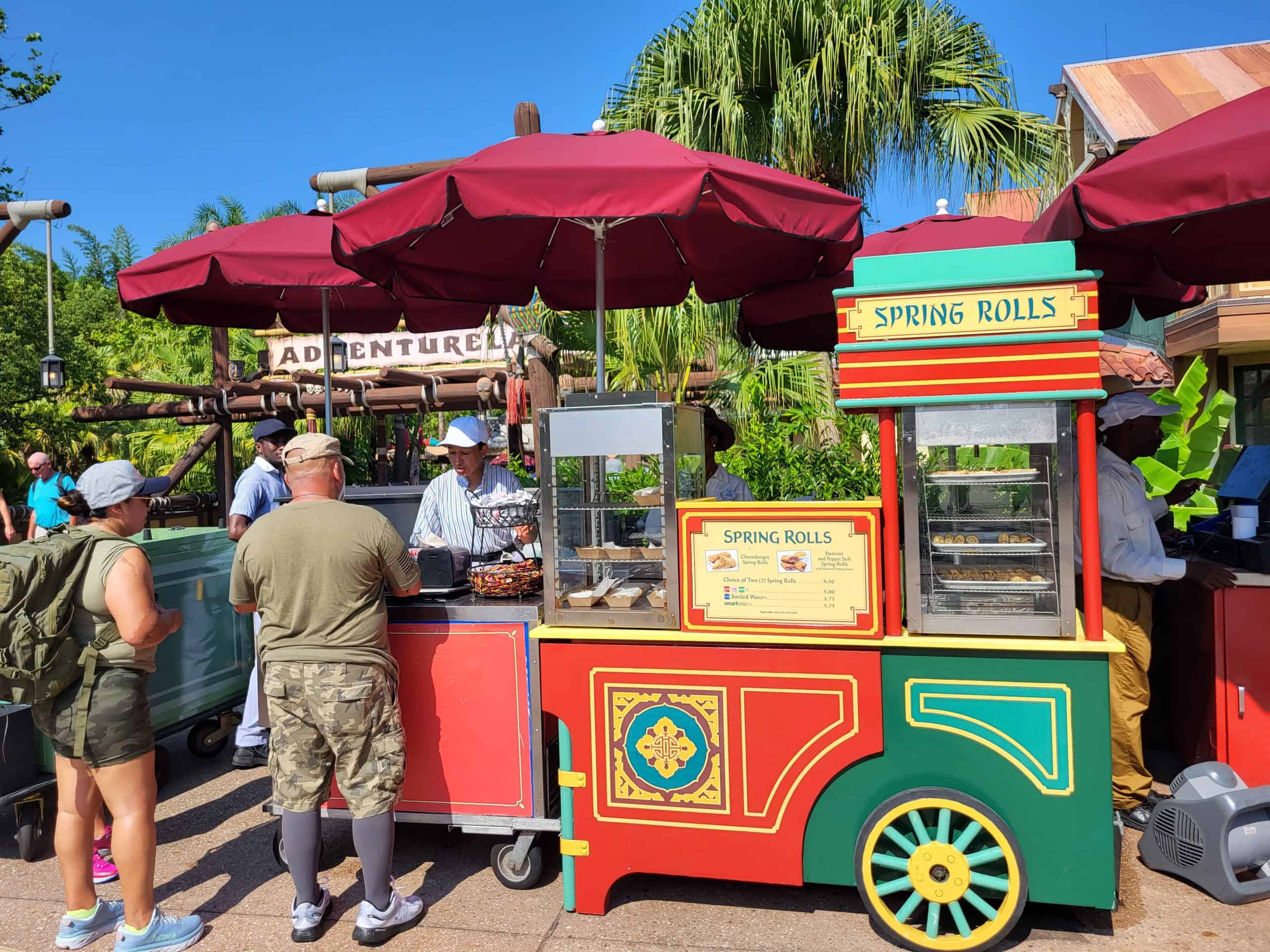 Adventureland Spring Roll Cart